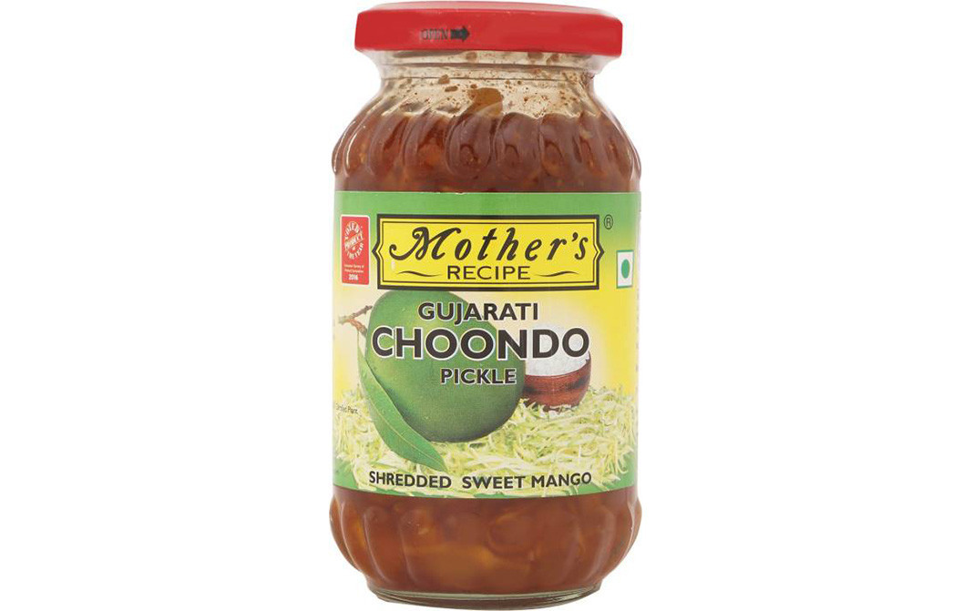 Mother's Recipe Gujarati Choondo Pickle   Glass Jar  350 grams